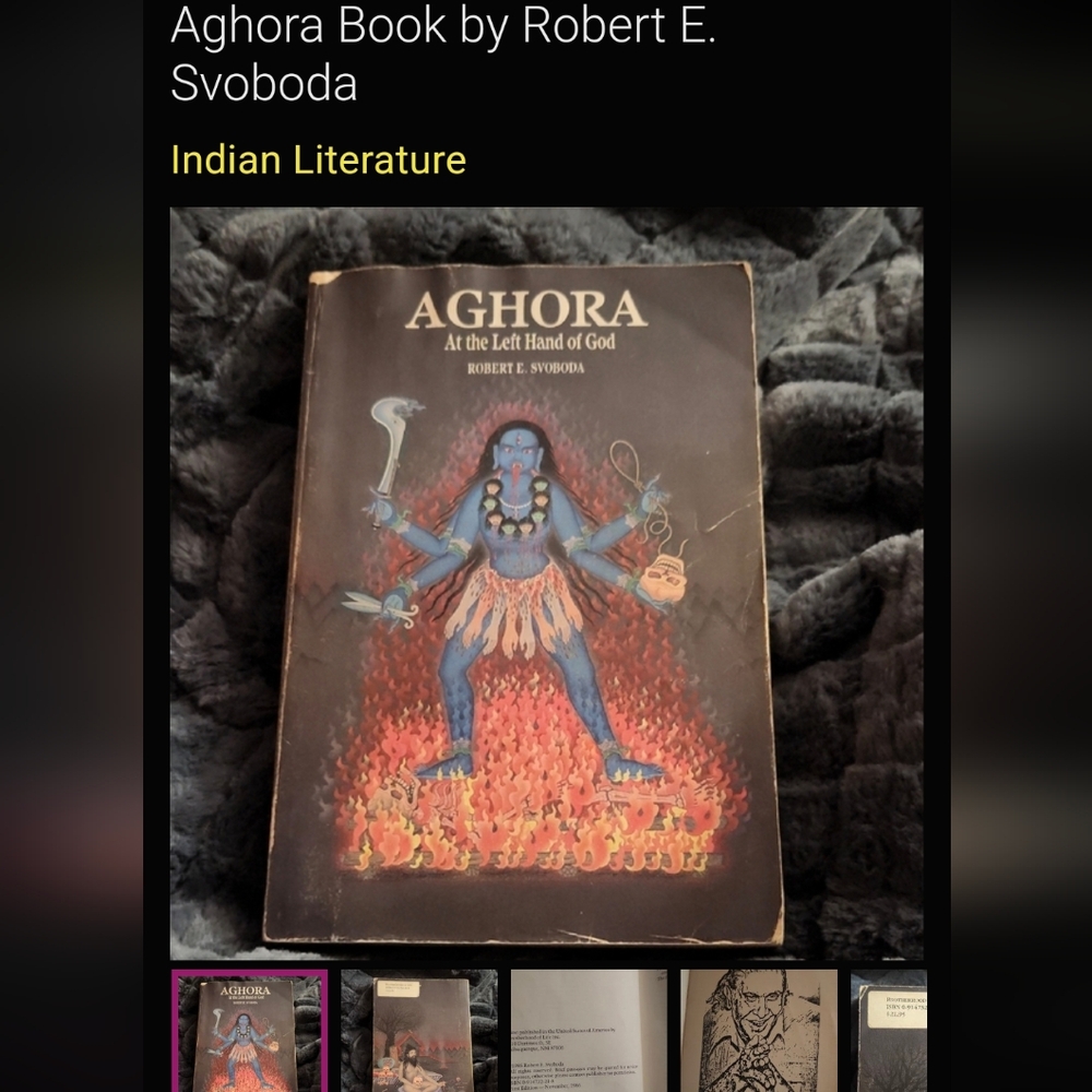 Aghora: At the Left Hand of God book by Robert E. Svoboda